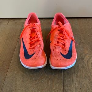 Nike racing flats with spikes